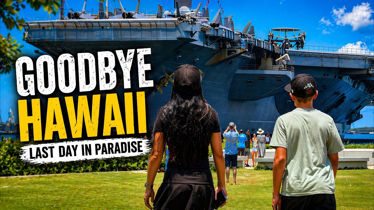 Last Day in Hawaii | Pearl Harbor 🇺🇸 - YouTube