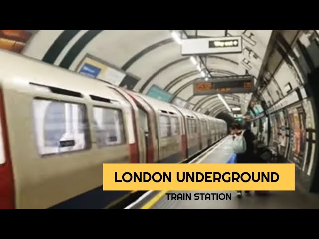 LONDON UNDERGROUND TRAIN STATION #explorelondon #londonunderground #visitlondon class=