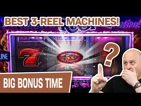 🌟 THE BEST 3-REEL MACHINES 🔥 $50/Spin on Pinball, Double Gold, Double Top Dollar, & MORE