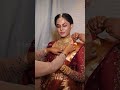 Karthika nair wedding  own skin tone bridal makeup vikas vks shorts karthikanair wedding