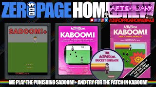 Famous Sadoom!+ (Kaboom Hack | 2600), Kaboom! (Activision Patch Attempt): Atari Homebrew AFTER DARK Net Worth