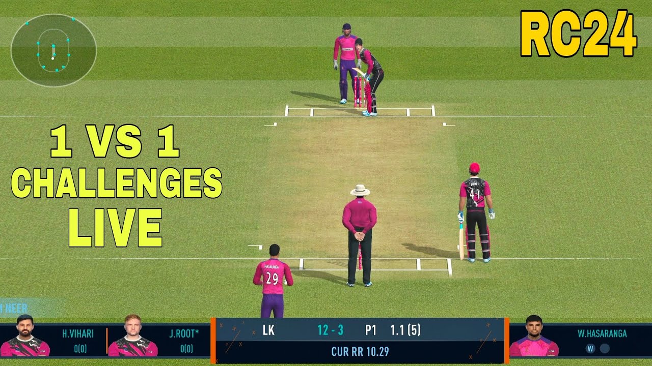 Challenging The Challengers | Real Cricket 24 LIVE - YouTube