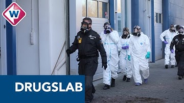 Chrystal Meth in Waterings drugslab hoofdzakelijk voor export - OMROEP WEST