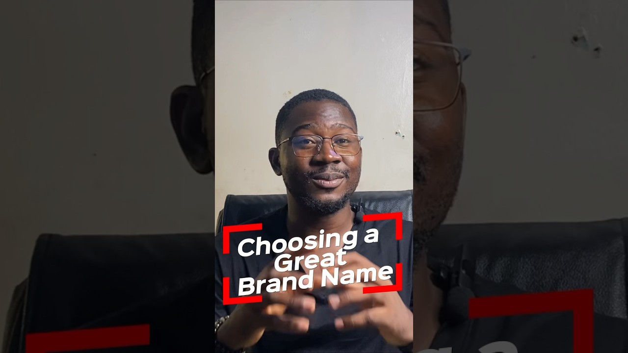 How to choose a great business name that would make people patronize you. 