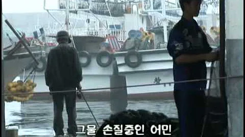 Fishing Village Scenery on Ulleungdo Island