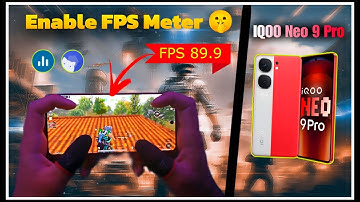 How to Enable FPS Meter in IQOO Neo 9 Pro /Any Android Device 2024 No Root!