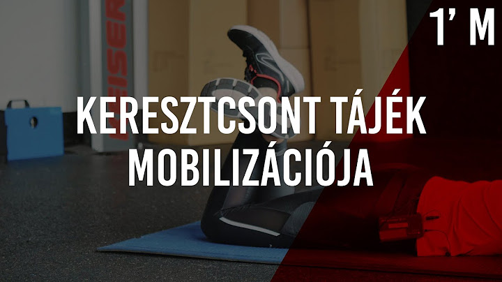 1'M | Keresztcsont tájék, avagy a hírhedt SI ízület mobilizációja