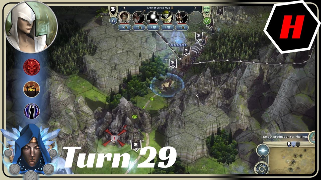 Mirtle, You Are Queen in My Absence | Age of Wonders 3 | 1v1 Duel M-Series #013 - Turn 29