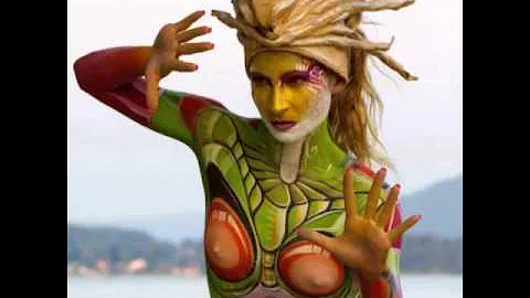 Body painter Maurizio Fruzzetti