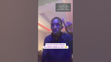 Latest MTN data cheat 13GB for 2k. #cheapdata #datahack #mtndata