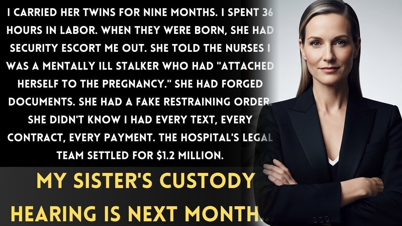 I Was My Sister’s Surrogate — She Told the Hospital I Was a “Crazy Woman Who Stole Her Baby”