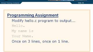 02 06 First Program Assignment | C Tutorial