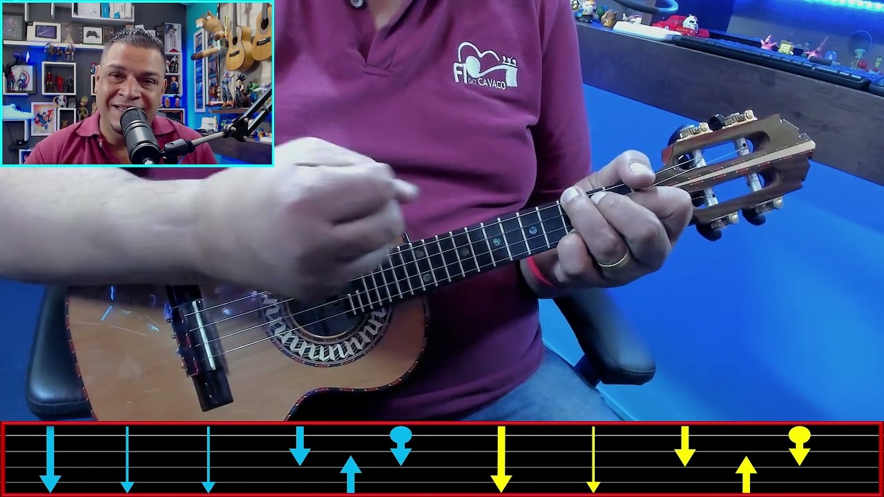 Batida de Cavaquinho (aula de cavaquinho)