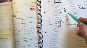 88 Natural Log Chapter 14 section 7 Edexcel Pure AS Level