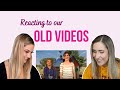 Reacting to old videos!! | Katrina &amp; Sloane Fitforafeast