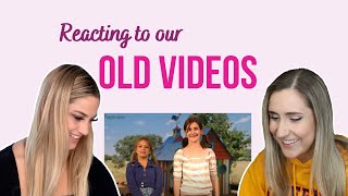 Reacting to old videos!! | Katrina &amp; Sloane Fitforafeast