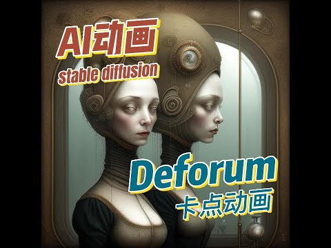 自制AI卡点动画制作/deforum/stable diffusion