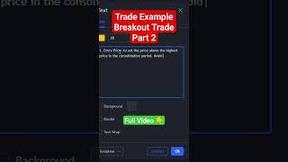 Don't know this simple trade type? super easy and repeatable. #crypto #bitcoin #trading