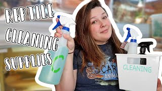 Make Your Own DIY Reptile Cleaning Supplies // Put Together a Cleaning Bin!