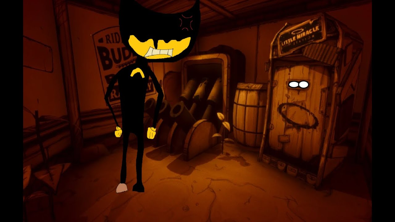 HIDING FROM BENDY : Bendy and the Ink Machine Chapter 3 Part 2 - YouTube