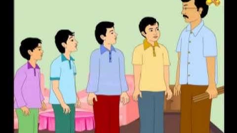 The bundle of sticks  -  union is strength -  moral story for kids