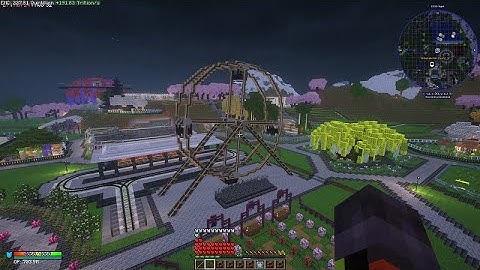 Ferris wheel technic with Create Mod
