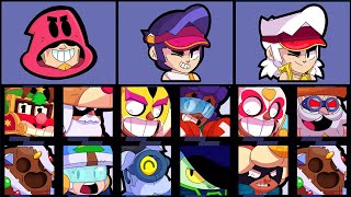 Grom, Fang & All New Skin Icons | Brawl Stars