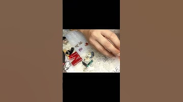 Making resin alphabet keychain part 1 | #shorts #youtubeshorts #tutorial