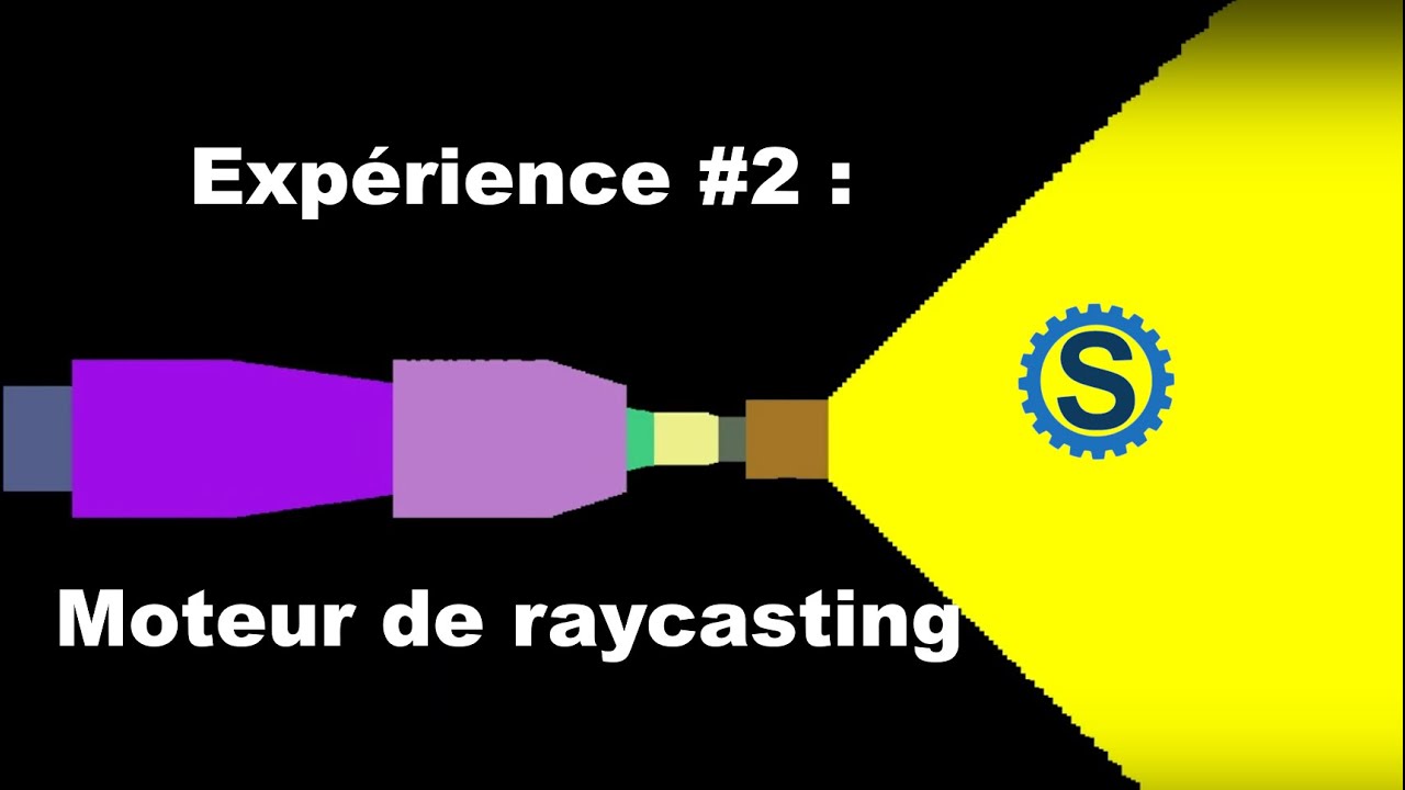 Expérience #2 : Un petit moteur de raycasting - YouTube