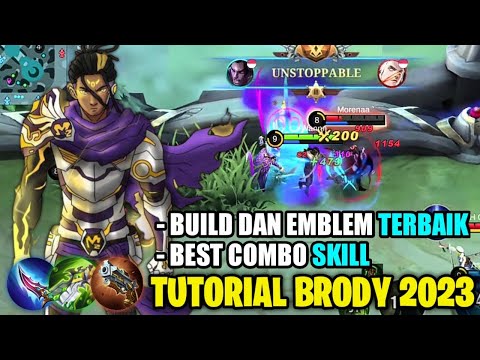 TUTORIAL CARA BERMAIN BRODY DI MYTHIC GLORY AGAR MENGGENDONG & AUTO WIN!! 