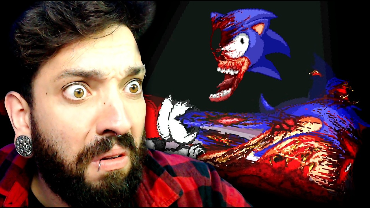 ESSE TERROR DE SONIC QUASE ME FEZ VOMITAR... | [Creepypasta] - Sonic (Wacky World 2009)