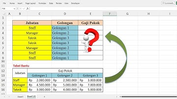 Vlookup 2 Kriteria ( Rumus Vlookup IF Condition Formula Excel ? )
