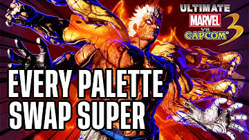 UMVC3 Mods: EVERY Palette Swap Super!