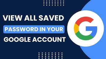 View All Saved Passwords in your Google Account on Android !