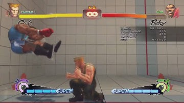 SSF4: Guile - Combo 04 - Corner Fun