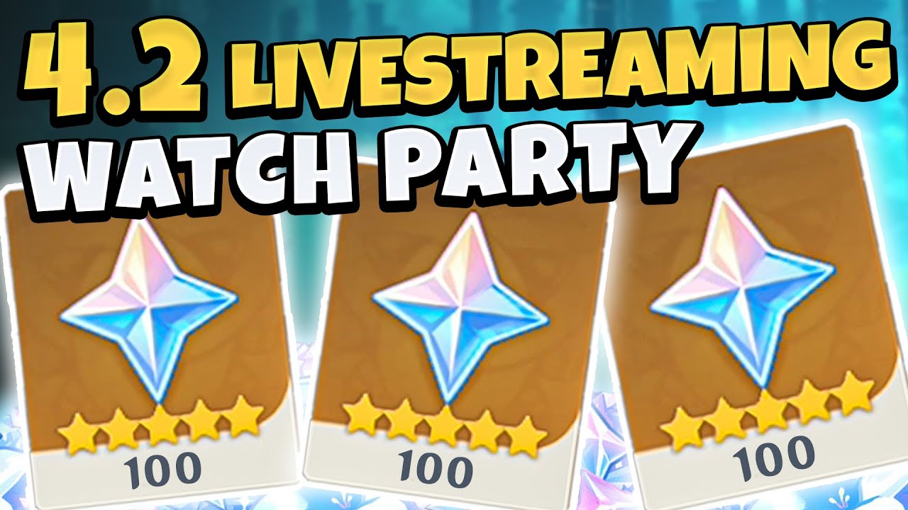 OFFICIAL!! REDEEM CODES for 300 PRIMOGEMS And Ver 4.2 LIVESTREAM