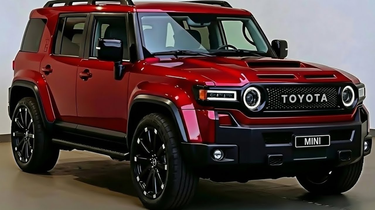 2026 toyota mini land cruiser revealed | compact off road suv with legendary dna