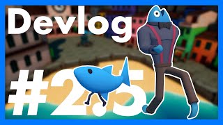 Unity Devlog 2.5 - Fish but with Leg | Triality Games