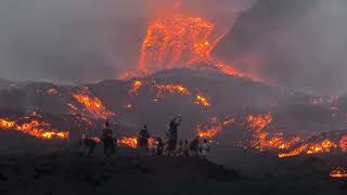 Etna Eruption - 11 august 2026 - Lava reach 1350 meters