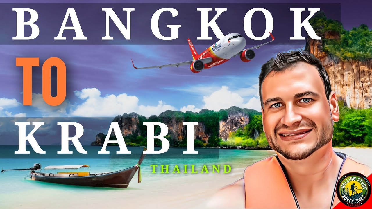 TRAVEL FROM BANGKOK TO KRABI THAILAND VIA VIETJET AIR SUVARNABHUMI