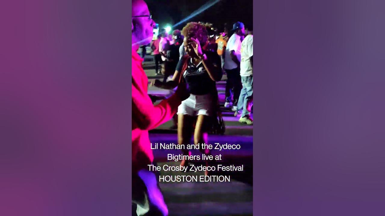 lil Nathan and the Zydeco big timers live at the Crosby Zydeco Festival HOUSTON EDITION