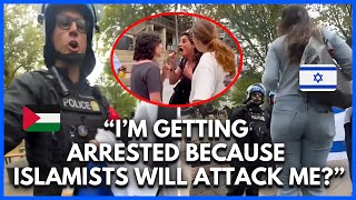 Jewish Women Waves Israeli Flag In Canada, Police Instantly Come After Her!