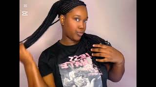 5 styles to try with your Braids,Knotless Braids 🤎