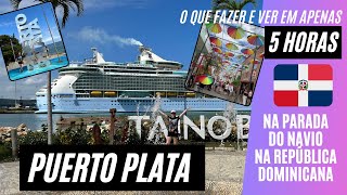 PUERTO PLATA, República Dominicana em 1 DIA na parada do cruzeiro 70000 Tons of Metal 2024