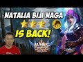 NATALIA ⭐⭐⭐ PEGANG BIJI NAGA MUSUH AUTO KECRET!! | Magic Chess Bang Bang Indonesia