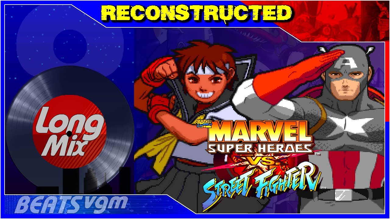 Marvel Super Heroes vs Street Fighter - Hidden Character Theme [Reconstructed Long Mix 8-BeatsVGM]