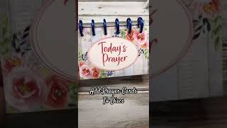 HOW TO MAKE A PRAYER CARD DECK FOR YOUR DESK