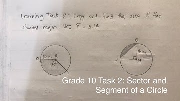 Sector and Segment of a Circle