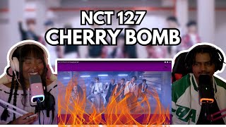 We React To NCT 127 - Cherry Bomb For The First Time + Dance Practice! 🔥