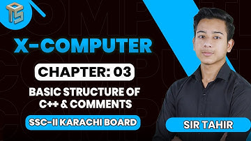 Chapter 03 | Basic Structure of C++ | 10th Class | Computer | Sindh Board | @otsedtech ​